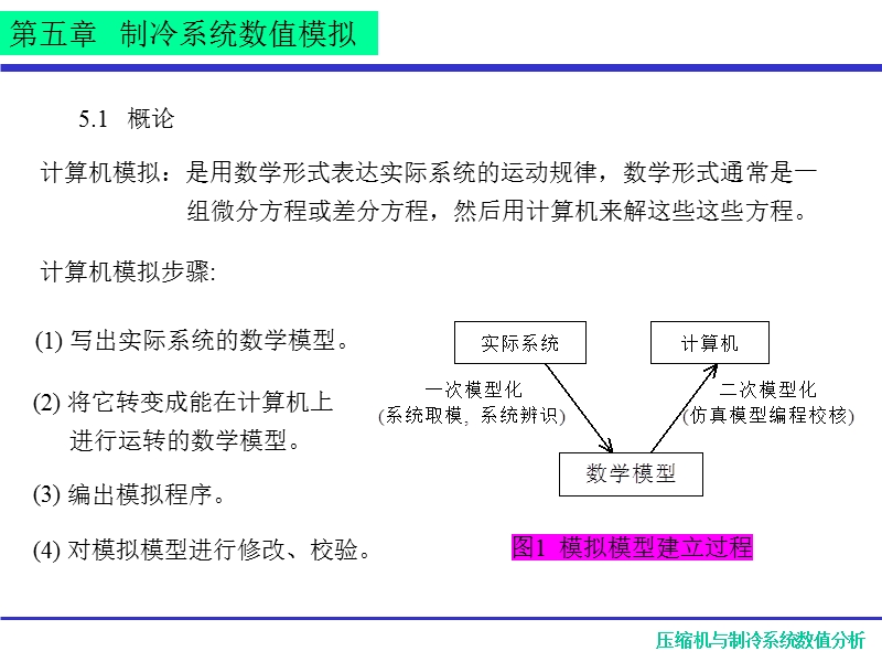 制冷系统数值模拟.ppt_第1页