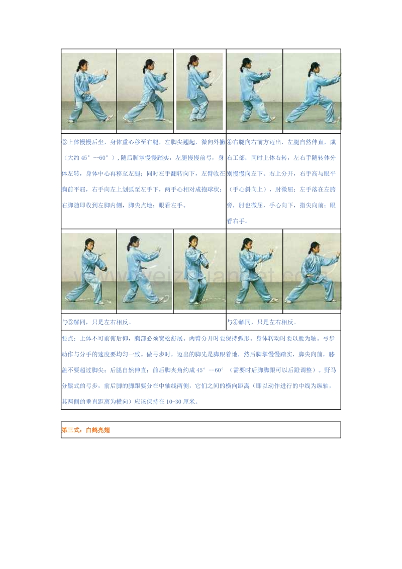 二十四式太极拳示范图解（技术讲解版）.doc_第2页