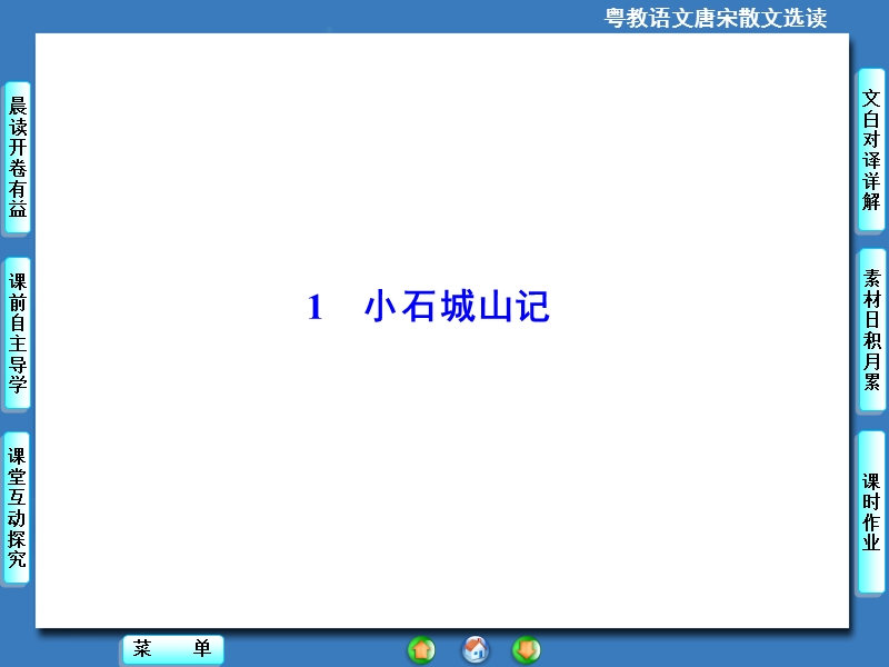 【课堂新坐标】高中语文选修《唐宋散文选读》同步课件：1小石城山记.ppt_第2页