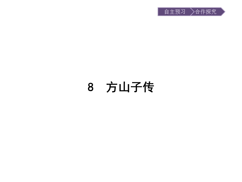 语文选修 《唐宋散文选读》同步教学课件：8 方山子传.ppt_第1页