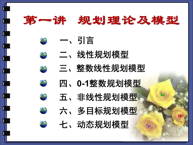 最优化1(线性-整数-01).ppt_第2页