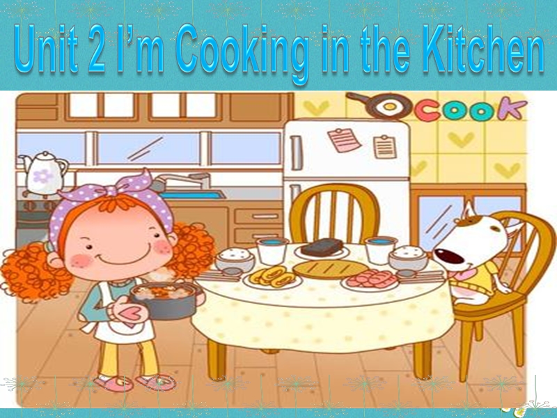 四年级英语下册unit2i'mcookinginthekitchen课件4陕旅版.ppt_第1页