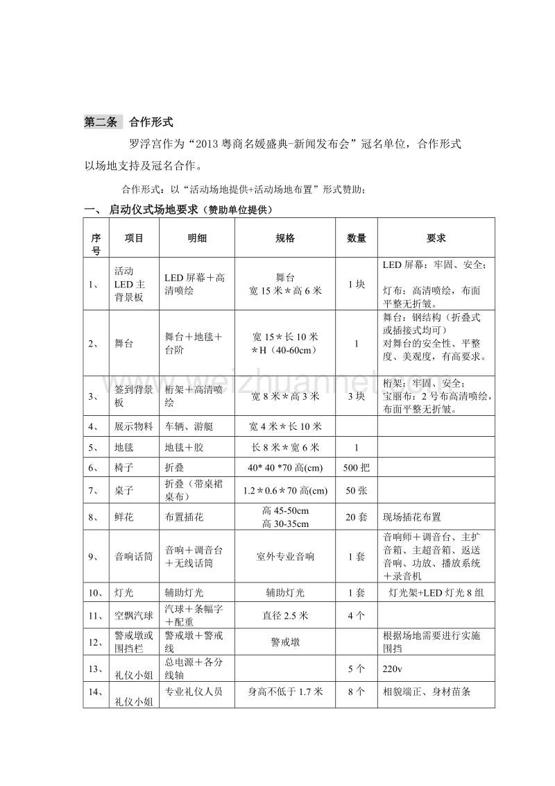 新闻发布会--赞助合同书.doc_第2页