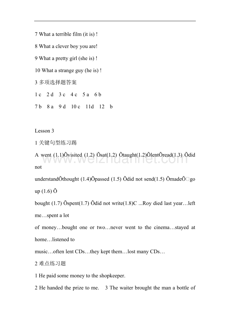 新概念英语第二册答案.doc_第3页