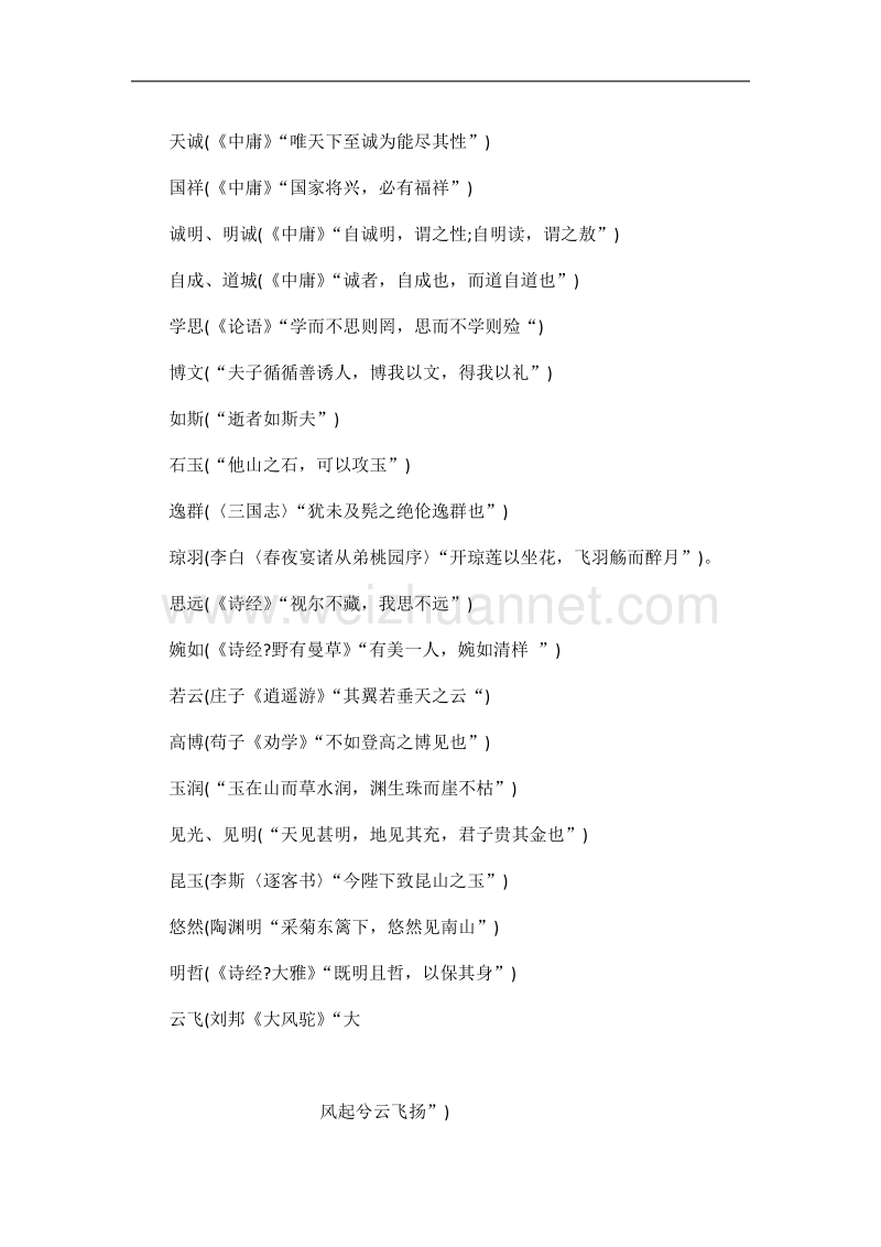 年羊宝宝文艺名字大全.docx_第2页