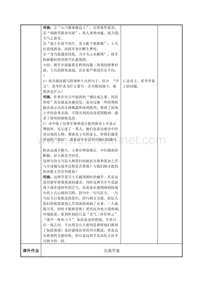 江苏省徐州市贾汪区苏教版高中语文选修系列《唐诗宋词选读》教案：第二专题 燕歌行（一）.doc_第3页