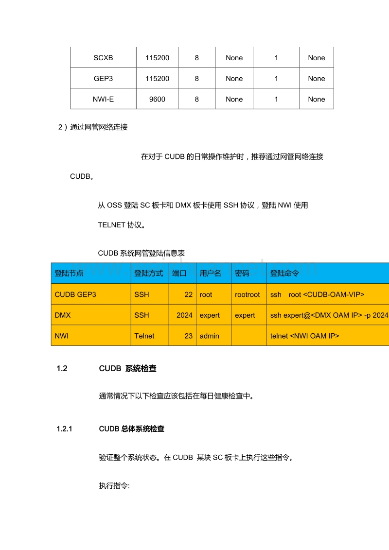 爱立信cudb日常维护指令.docx_第2页