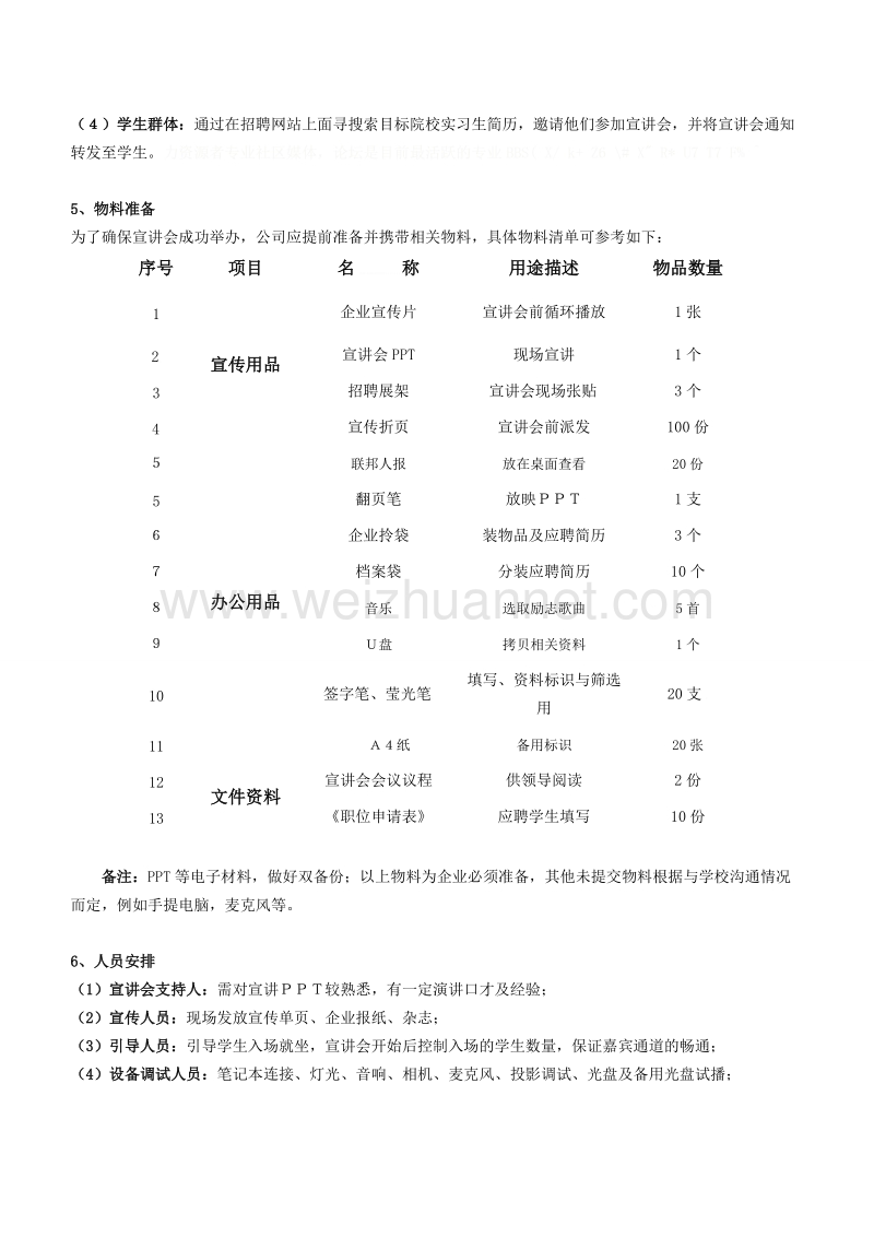 校园招聘会流程11.21.doc_第2页