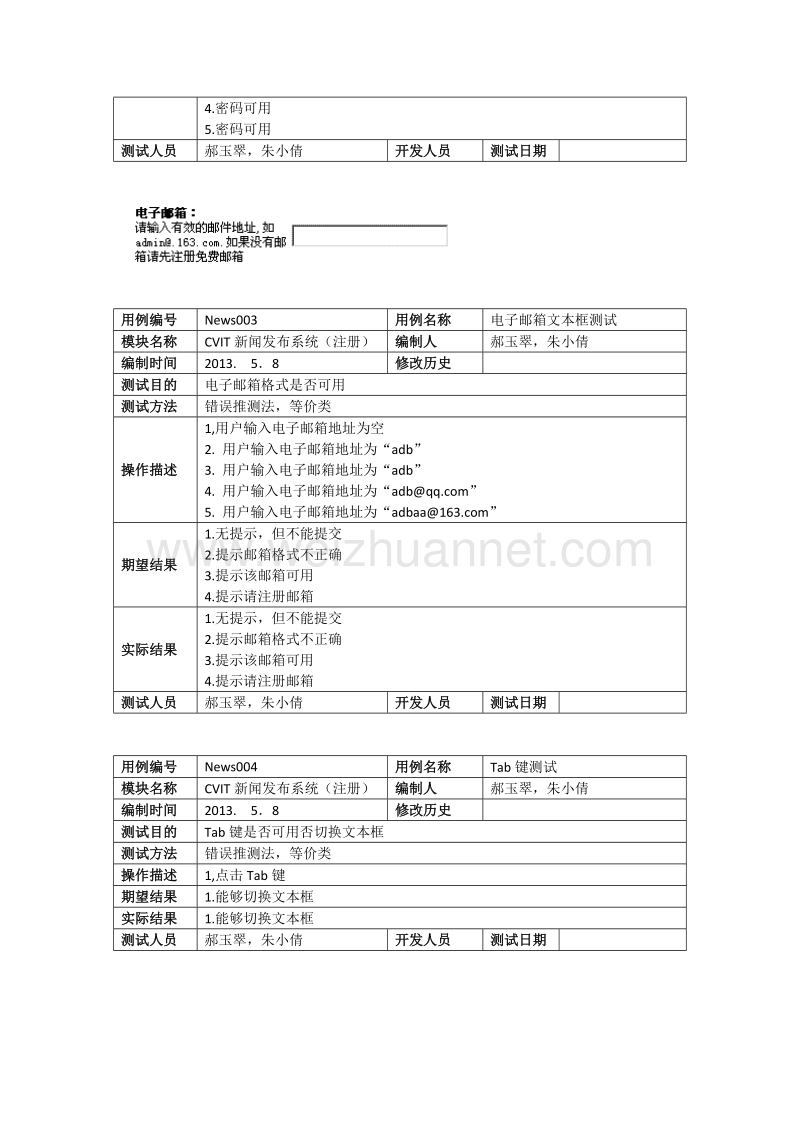 新闻发布系统测试用例.docx_第3页