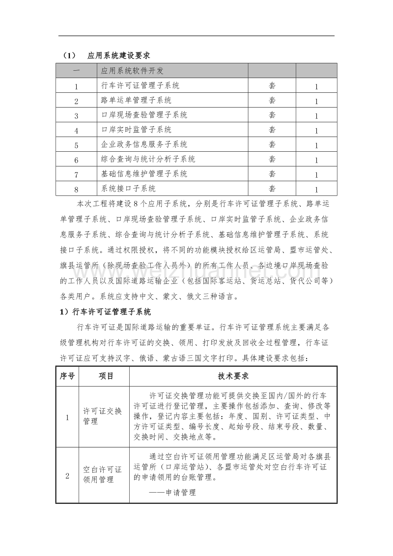 电子口岸软件功能要求.docx_第1页