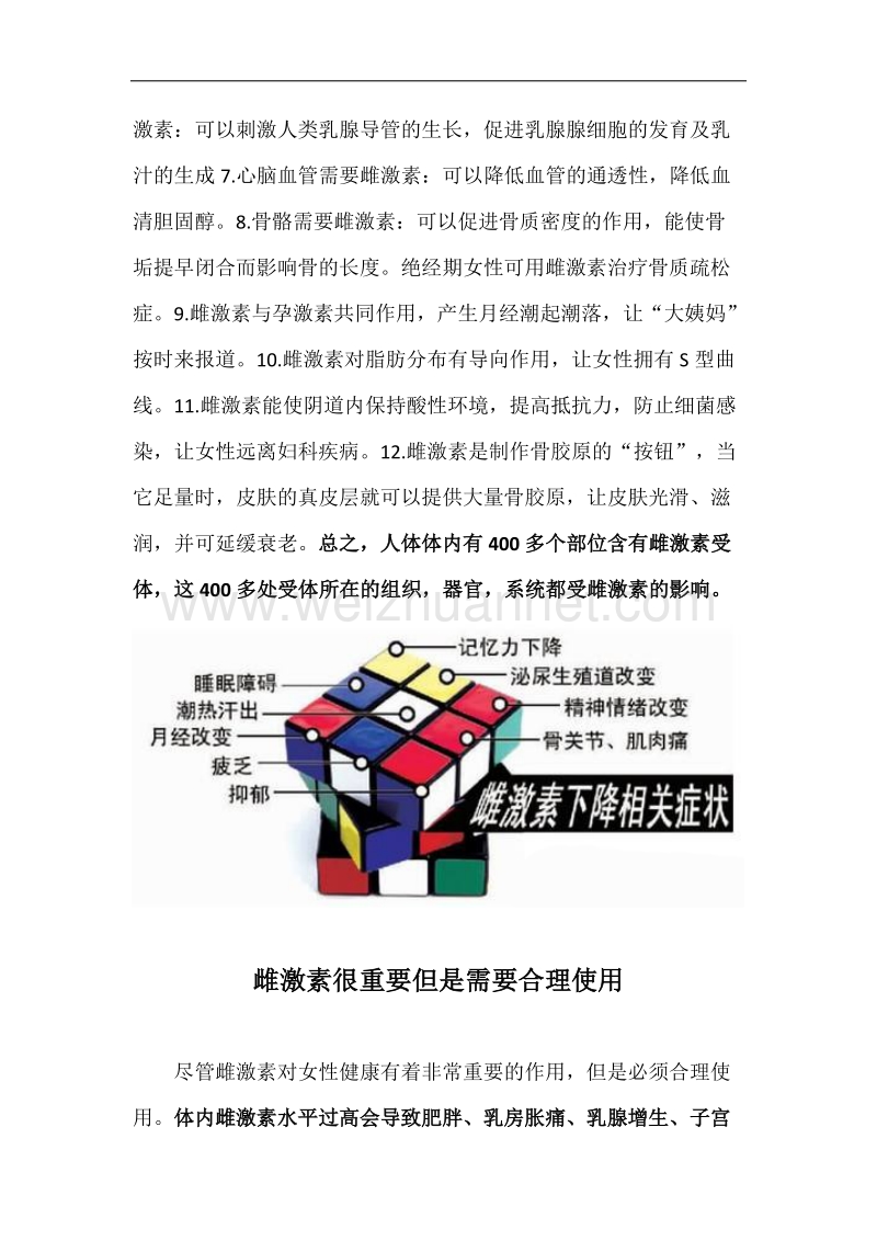 宫枝娇：陪伴您一生的雌激素-您又了解多少呢？.docx_第2页