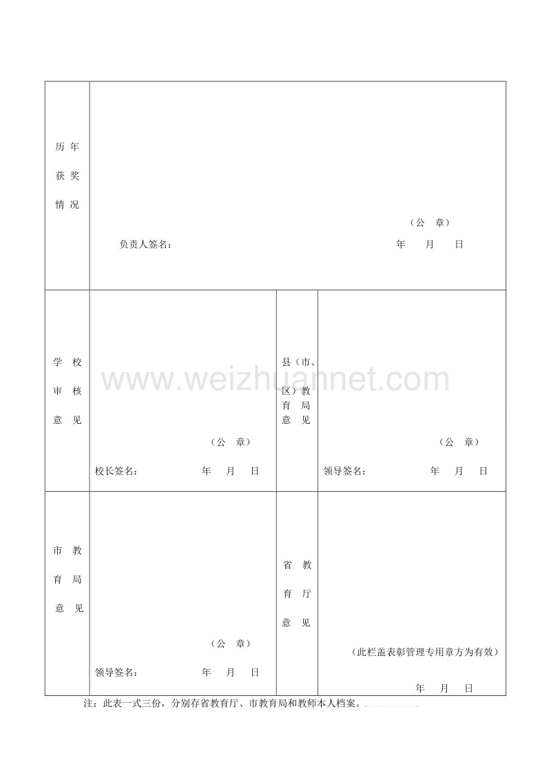 山西省2011年度优秀班主任审批表附件6.doc_第2页