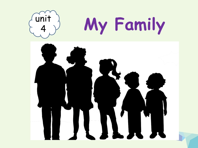 2016年秋三年级英语上册 unit 4 my family》（lesson 1）课件 北师大版（三起）.ppt_第1页