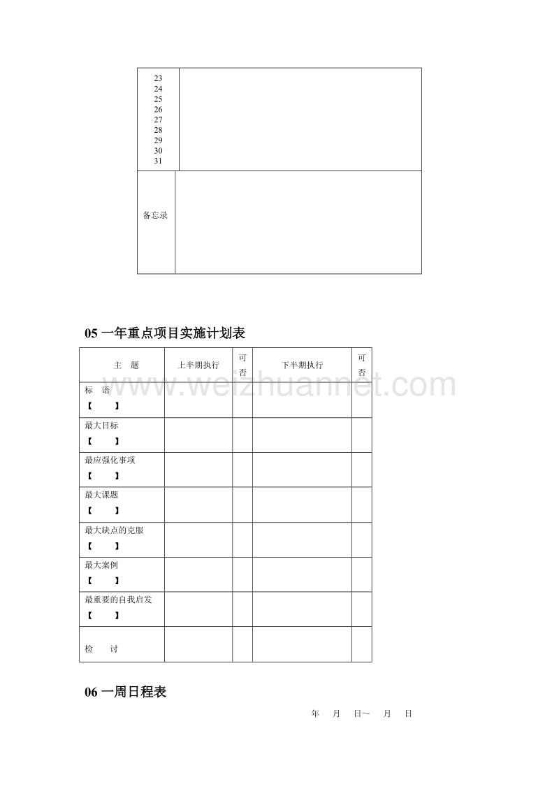 酒店综合管理实务表格.doc_第3页