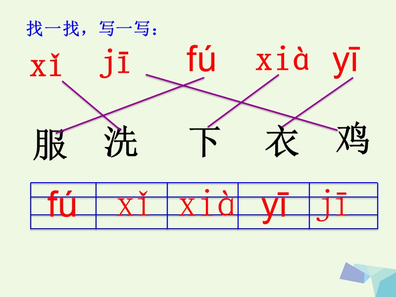 2017年秋一年级语文上册 z c s课件1 鲁教版.ppt_第3页