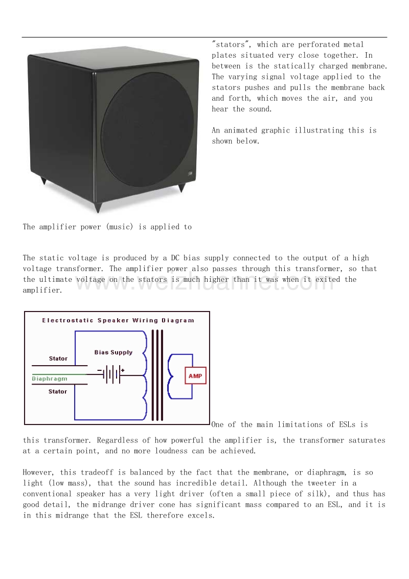 高保真家庭影院final sound 1000i全音域静电扬声器和低.doc_第2页