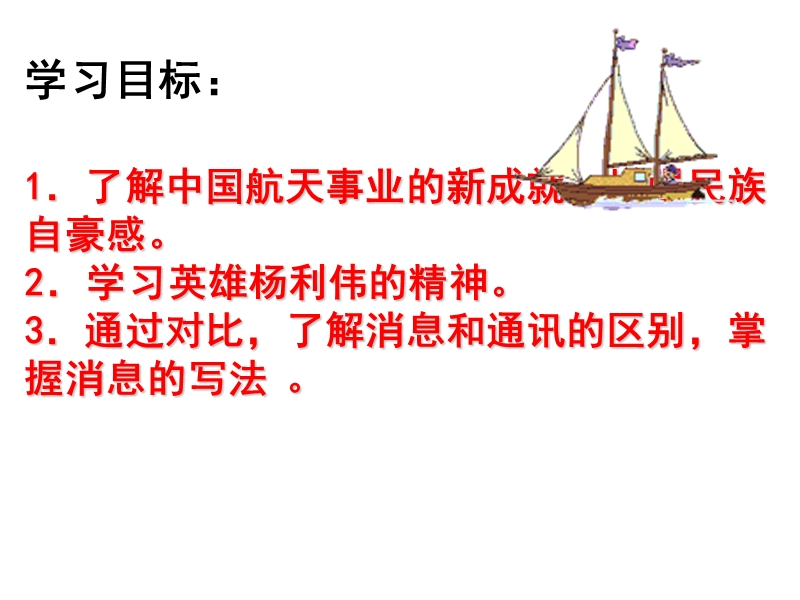 高中语文（粤教版必修5）课件：第5课《“神五”载人航天飞行新闻两篇》 （共45张ppt）.ppt_第3页