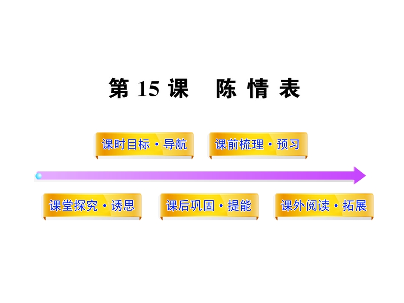 语文：4.15《陈情表》课件（粤教版·必修5）.ppt_第1页