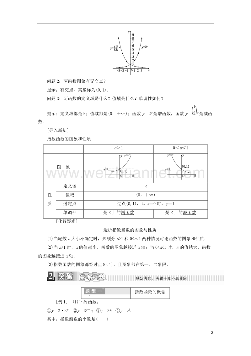 2017_2018学年高中数学第二章基本初等函数12.1.2指数函数及其性质1学案含解析新人教a版必修12.doc_第2页