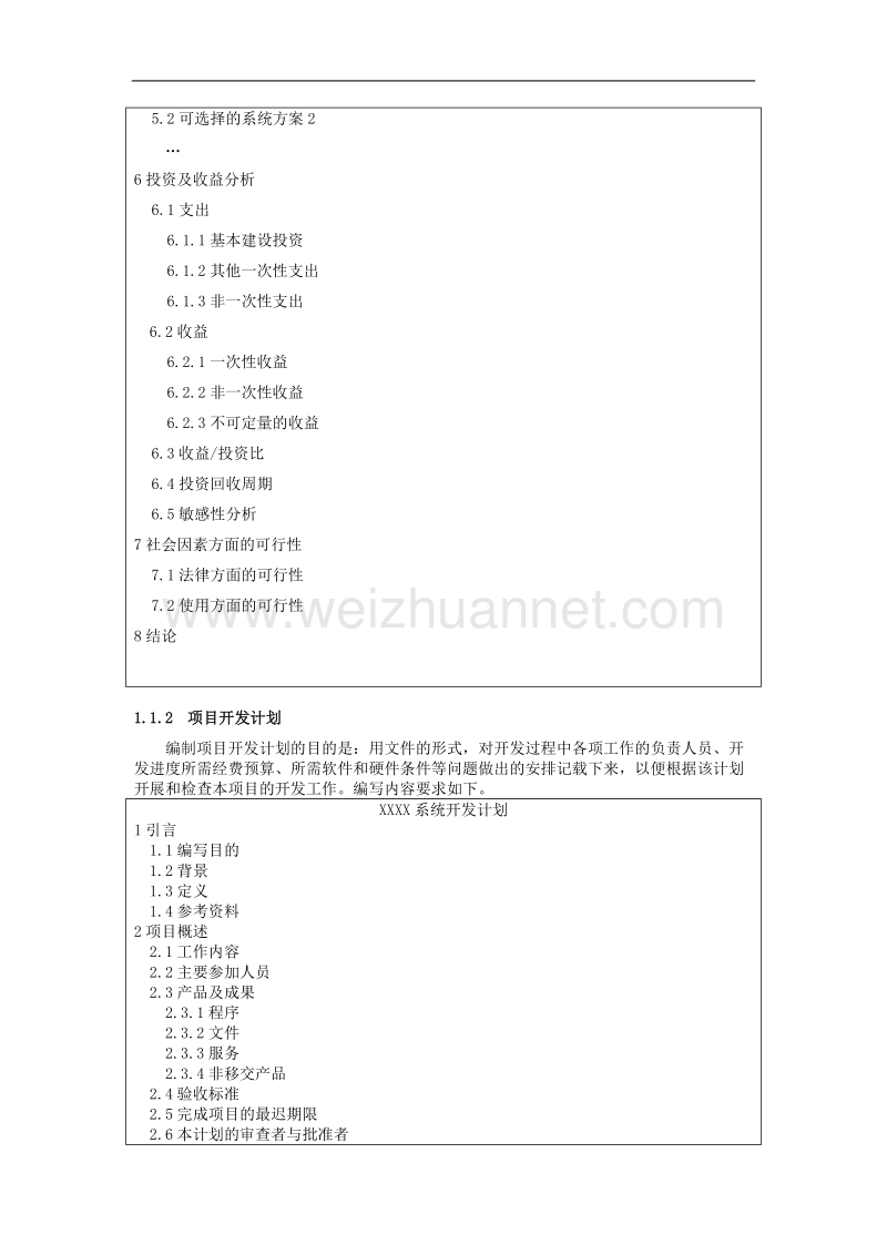 软件工程文档模板.doc_第2页