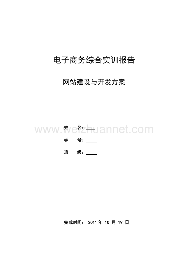 网站建设与开发方案.doc_第1页