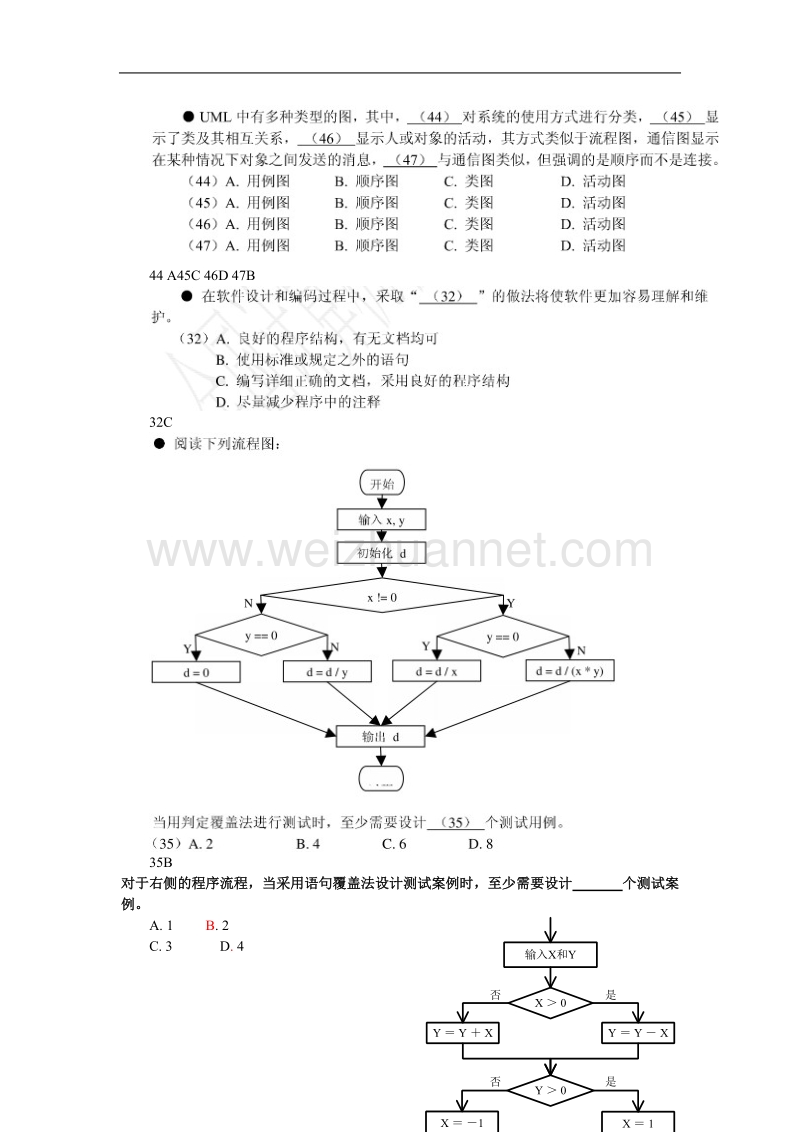 软件测试题详解及答案.doc_第3页