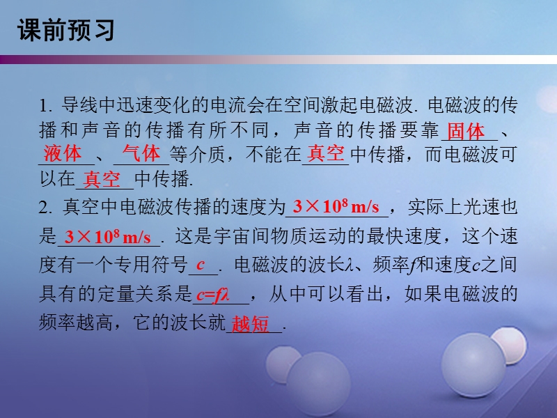 2017年九年级物理下册 19.1 最快的“信使”课件 （新版）粤教沪版.ppt_第2页