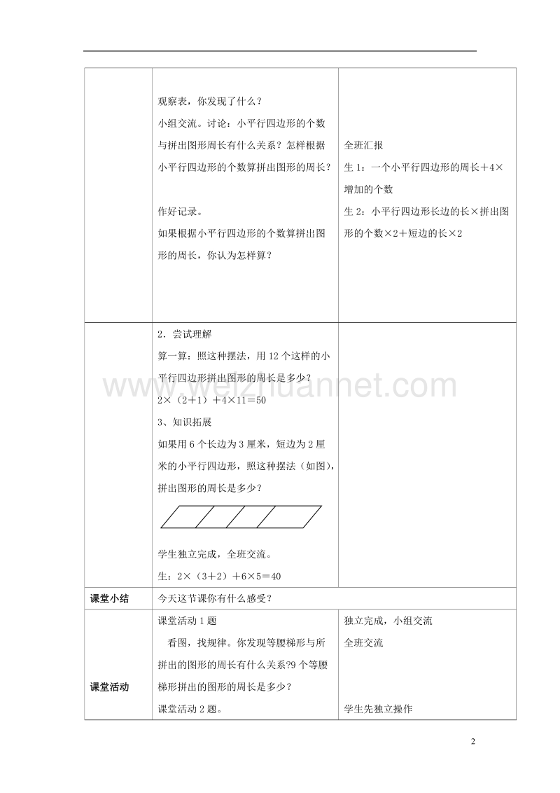 2017年春四年级数学下册 6.3《探索规律》教案5 （新版）西师大版.doc_第2页