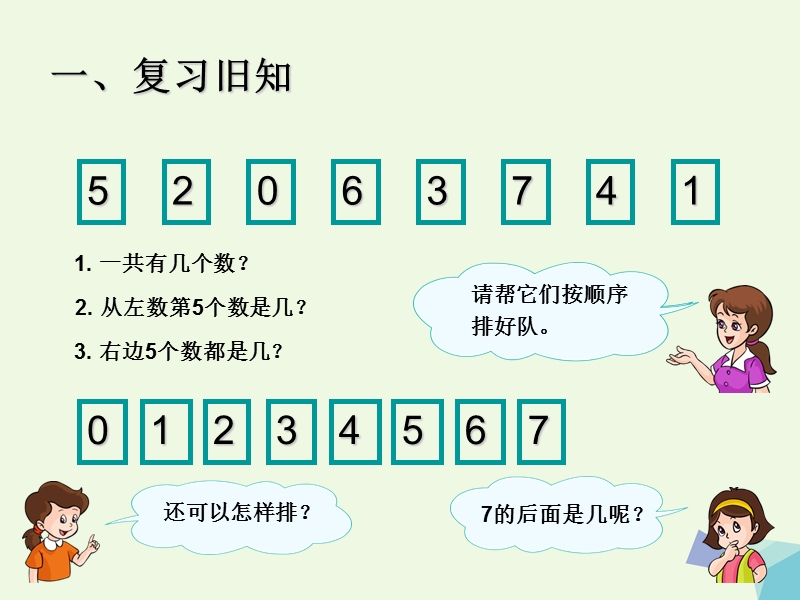 2017年秋一年级数学上册 6～10的认识和加减法（8和9）课件 新人教版.ppt_第2页