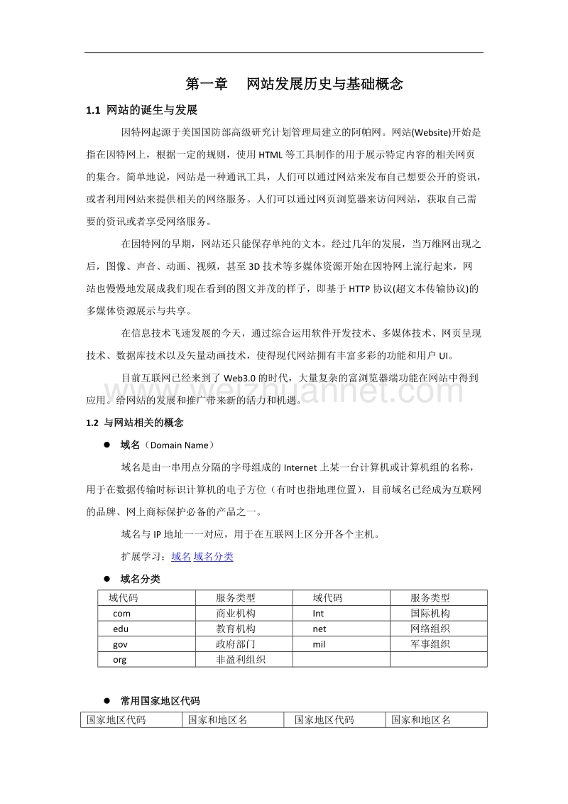 网站整体架构设计与搭建.doc_第1页