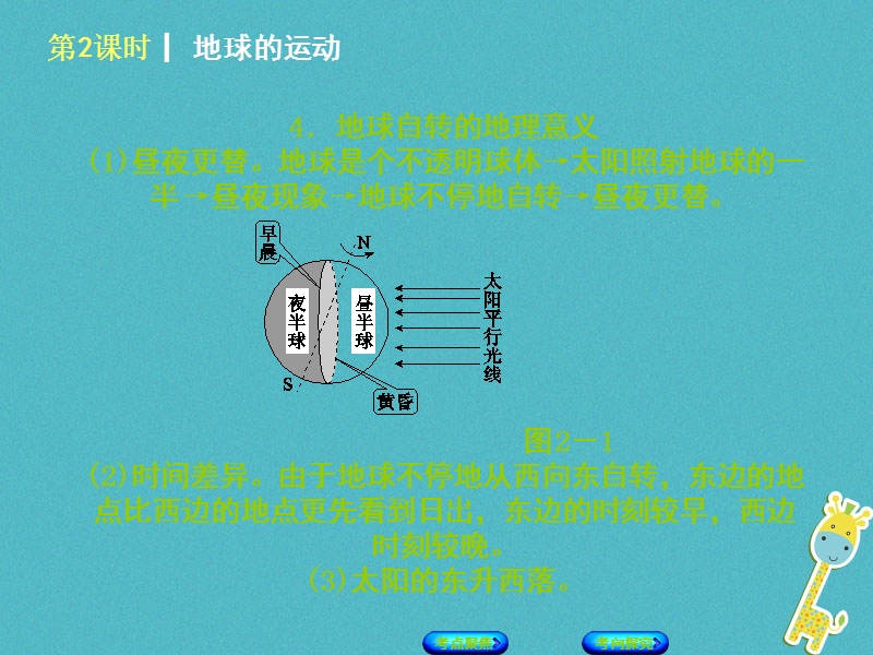 （连云港专版）2018年中考地理 七上 第一章 地球和地图 第2课时 地球的运动复习课件.ppt_第3页