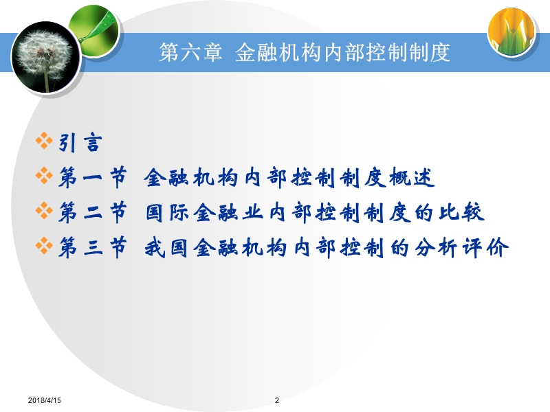 金融监管第六章-金融机构内部控制制度.ppt_第2页