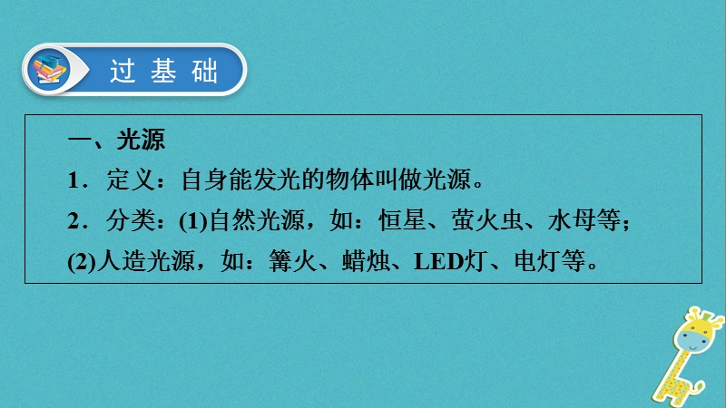 2018年中考物理总复习 第一板块 声、光、热 第2课时 光的直线传播 光的反射 光的折射 光的色散课件.ppt_第3页