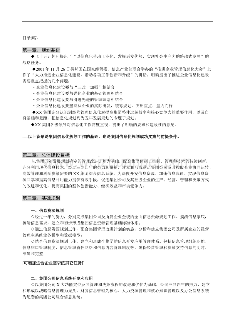 集团信息化建设规划纲要.doc_第1页