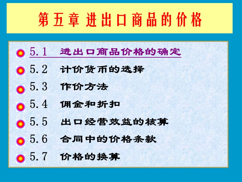 第五章-进出口商品的价格.ppt_第1页