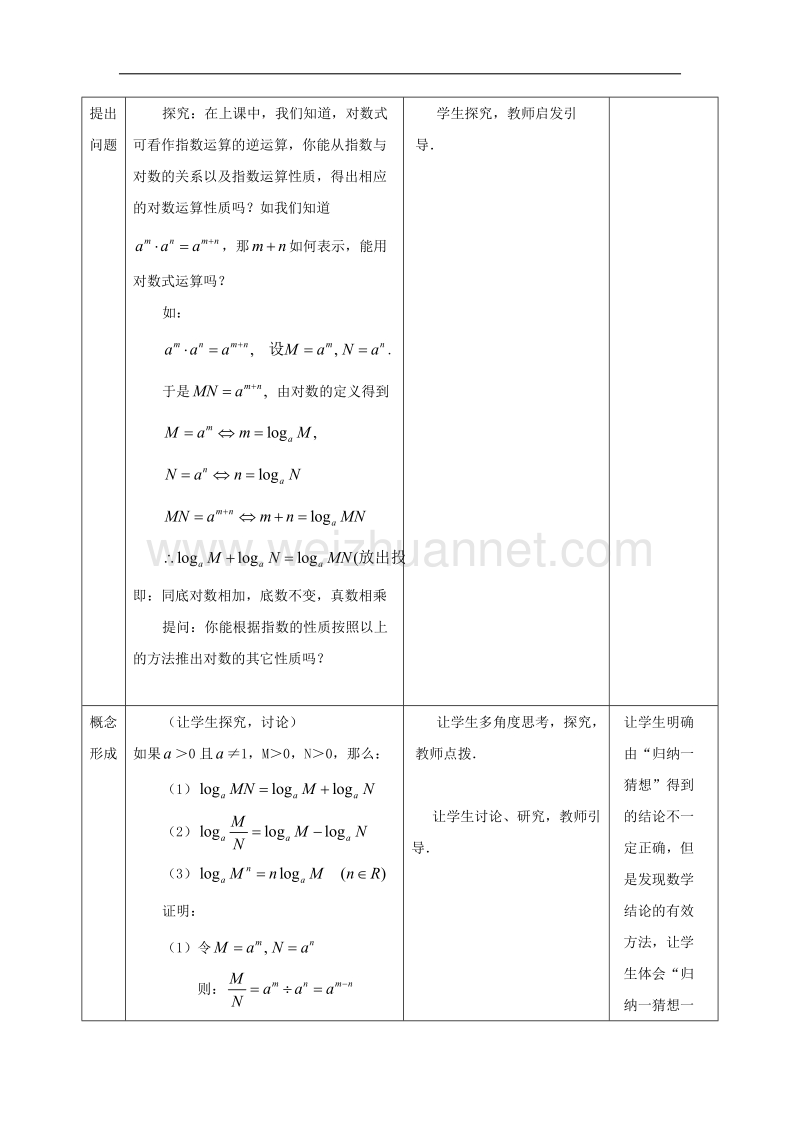 鸡西市高中数学 2.2 对数运教案算教案 新人教版必修1.doc_第2页