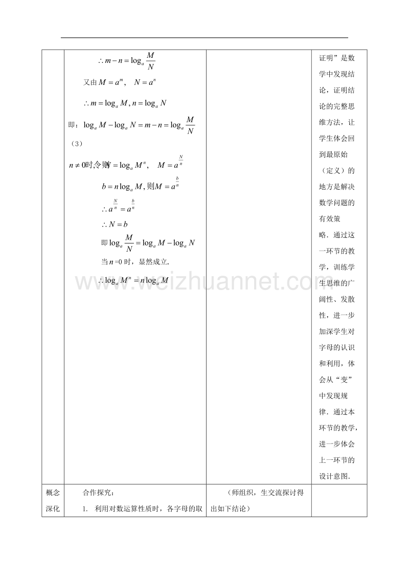 鸡西市高中数学 2.2 对数运教案算教案 新人教版必修1.doc_第3页