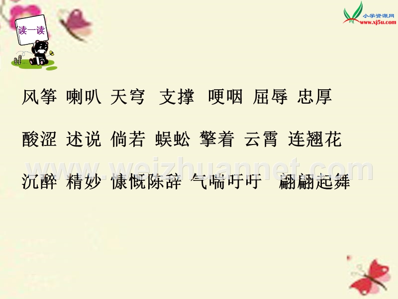 2015-2016学年六年级语文下册 第6单元 26《理想的风筝》课件2 语文s版.ppt_第3页