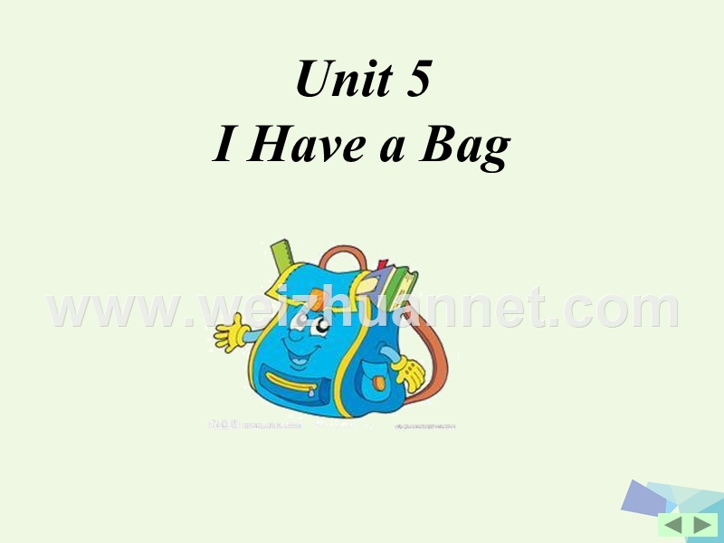 2017年秋三年级英语上册 unit 5 i have a bag课件1 陕旅版.ppt_第1页