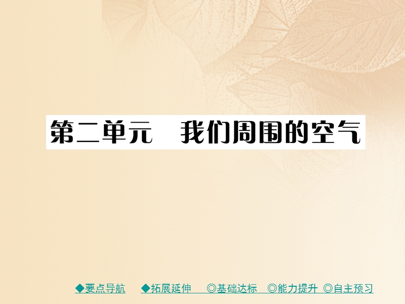 2017秋九年级化学上册 第2单元 课题1 空气 课时1 空气的组成课件 （新版）新人教版.ppt_第1页