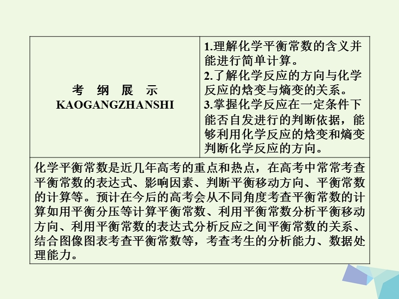 2018届高考化学一轮复习 专题七 7.24 化学反应速率和化学平衡课件 苏教版.ppt_第2页