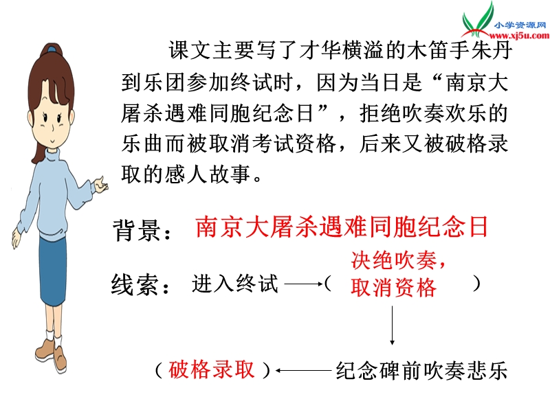 （北京版）2015春五年级语文下册《木笛》课件2.ppt_第3页