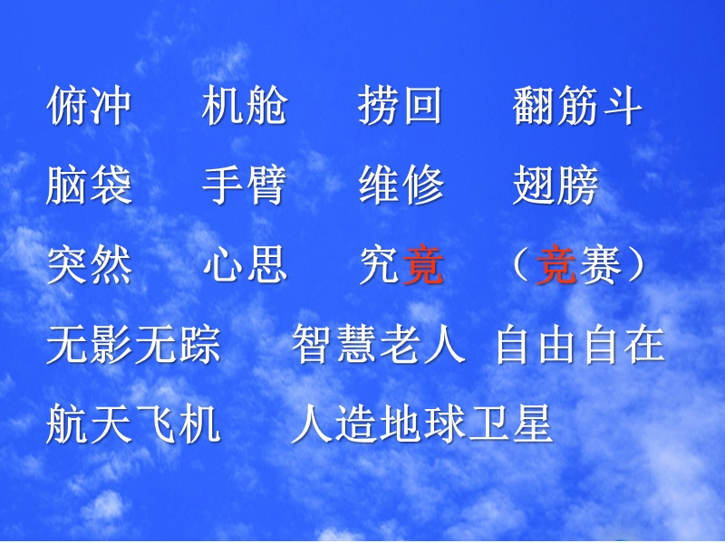 2017秋（苏教版）三年级上册语文（课堂教学课件 19）航天飞机.ppt_第3页