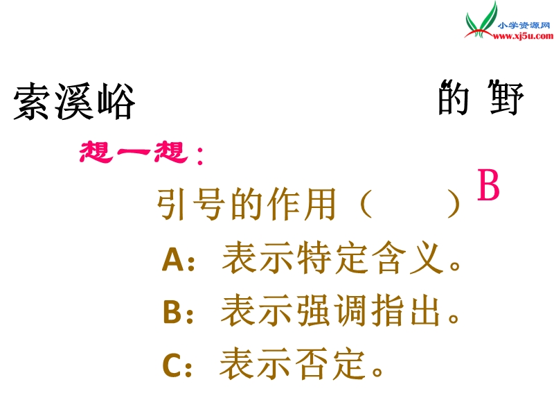 （北京版）2016春五年级语文下册《索溪峪的“野”》课件1.ppt_第2页