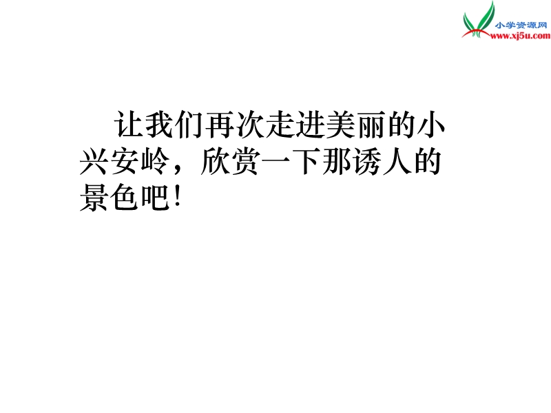 2017年（北师大版）三年级语文下册12.1美丽的小兴安岭ppt课件.ppt_第3页