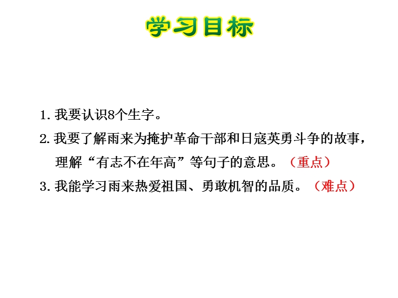 四年级下语文课件《小英雄雨来》课件第一课时人教新课标.ppt_第3页