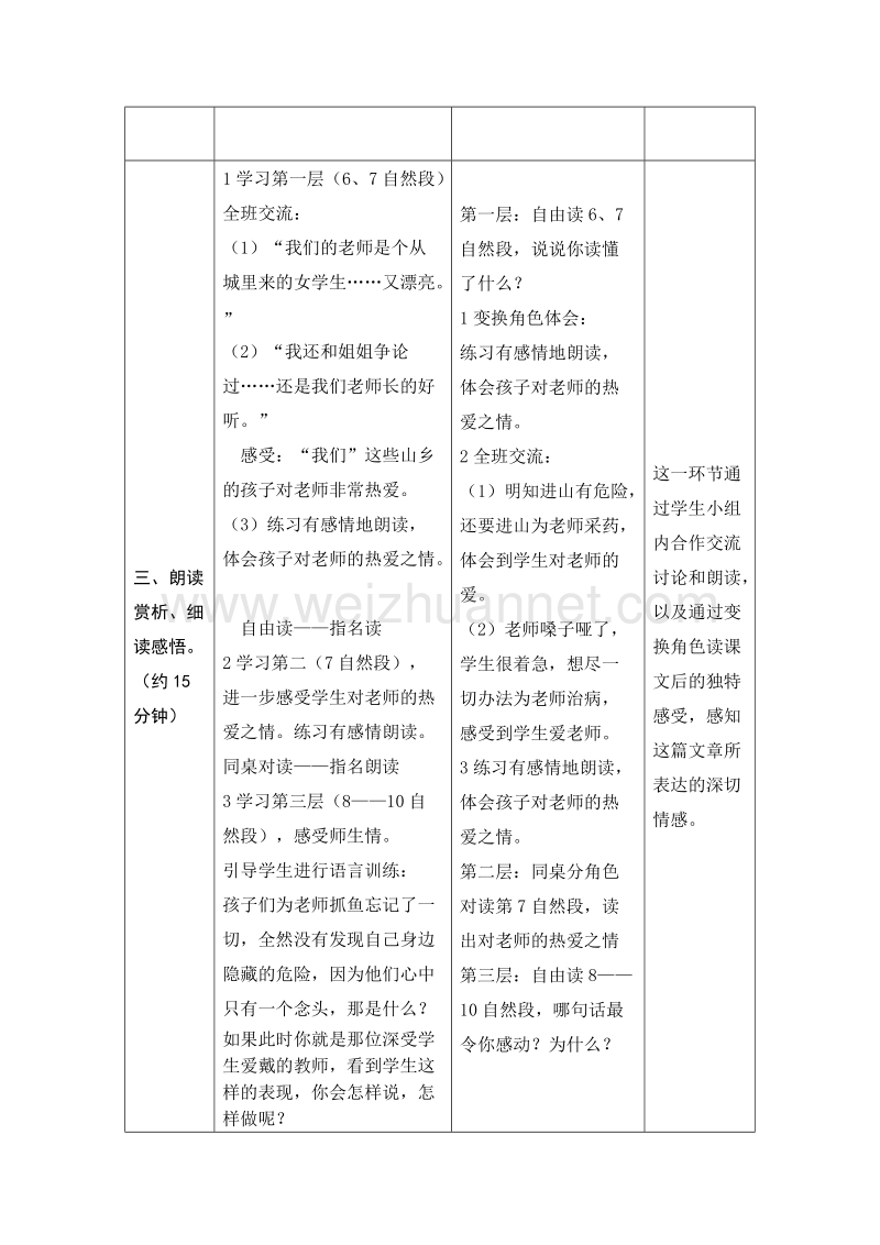 （同步教案）2017年六年级语文上册11.永远的歌声（1）教案语文s版.doc_第3页