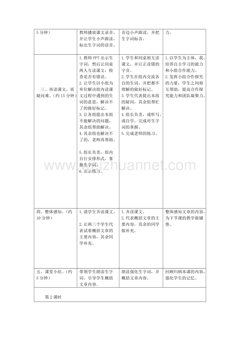 （同步教案）2017年四年级语文上册21.一块神奇的石头（1）教案语文s版.doc_第2页