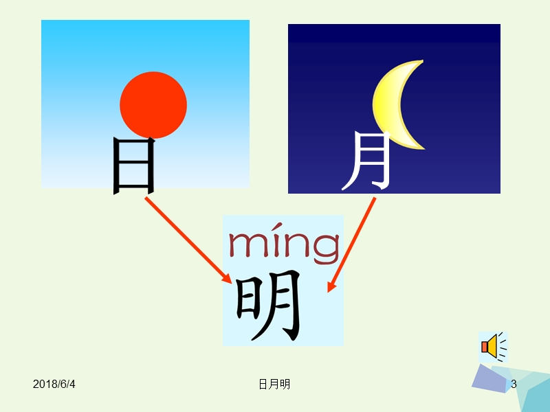 （2016年）【同步课堂】一年级语文上册识字9日月明课件1新人教版.ppt_第3页