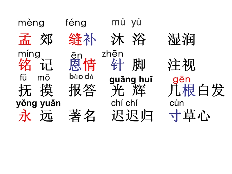 2018春（苏教版）二年级语文下册课件9《母亲的恩情》 (3).ppt_第3页